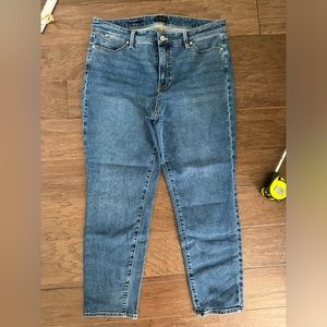Talbots Slim Ankle Jean 14p